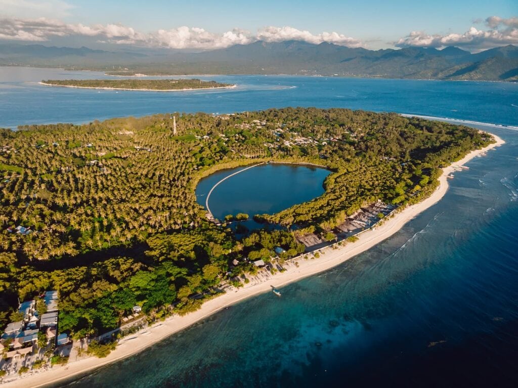 Gili Air is where to stay in Gili Islands for honeymoon.