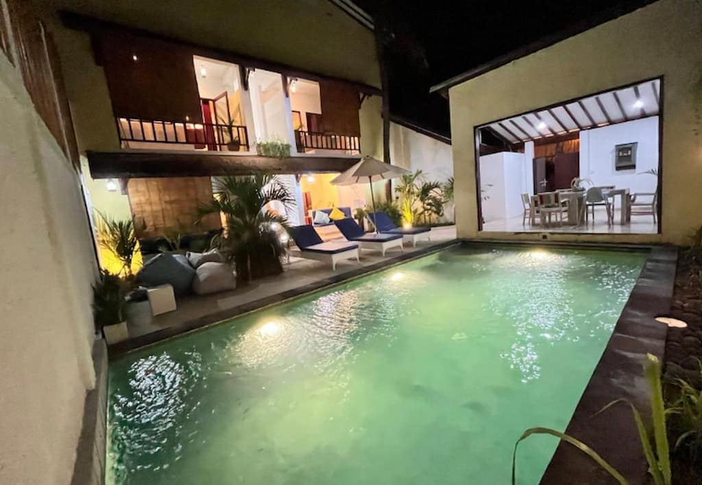 One of the best villas in Gili Trawangan for budget travellers